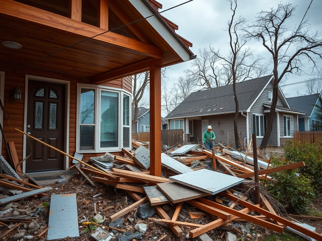 Storm Natural Disaster Damage