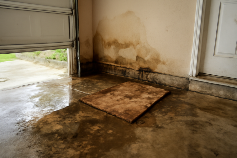 Garage Water Damage Cleanup