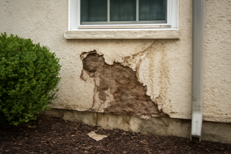 Stucco Water Damage Repair