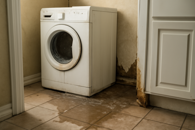 Washing Machine Overflow Water Removal
