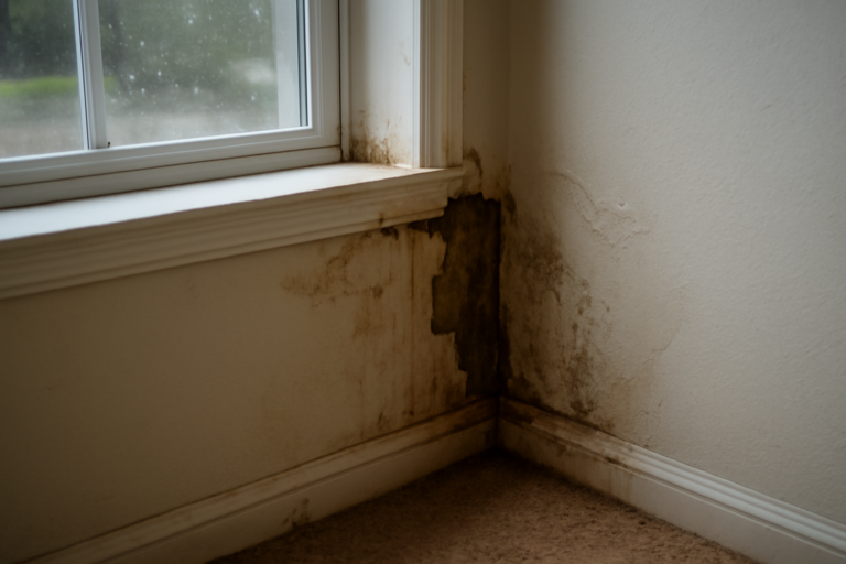 Window Leak Water Removal